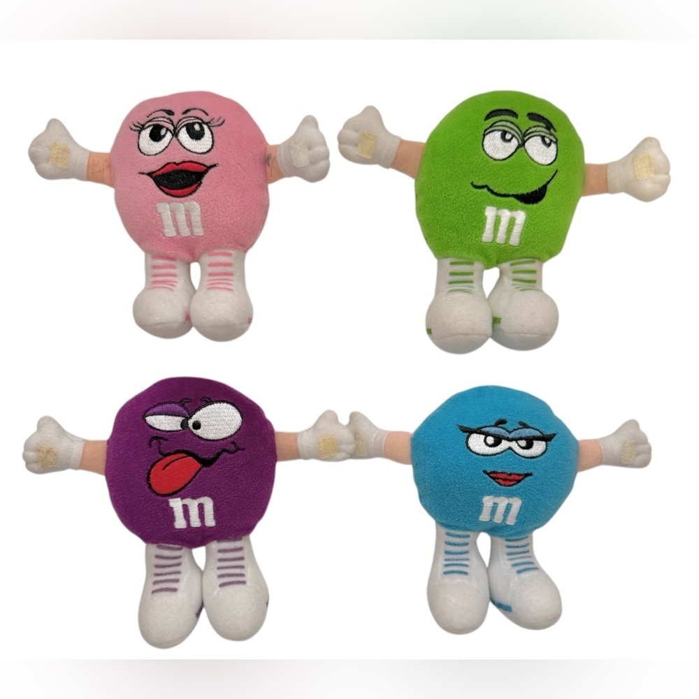1998 M&M'S Mini Plush Characters